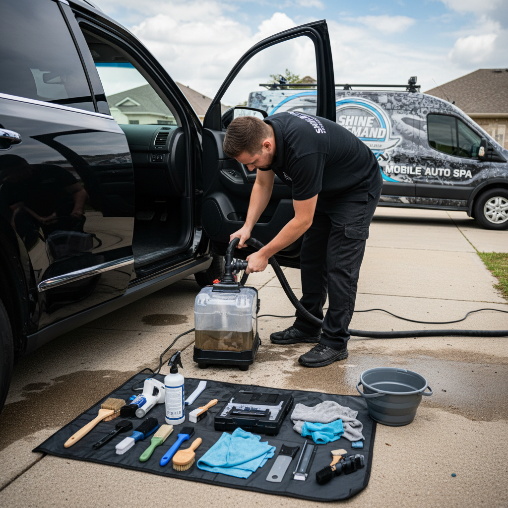 Start Earning Fast: The Ultimate Mobile Detailer Starter Pack (Extractor Edition) Under $1,000