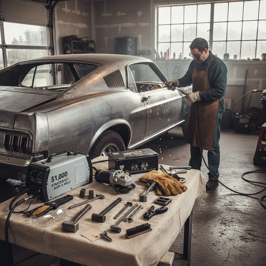 Classic Car Restoration on a Budget? Here’s Your Ultimate Starter Tool Set at $500, $1,000, and $2,000