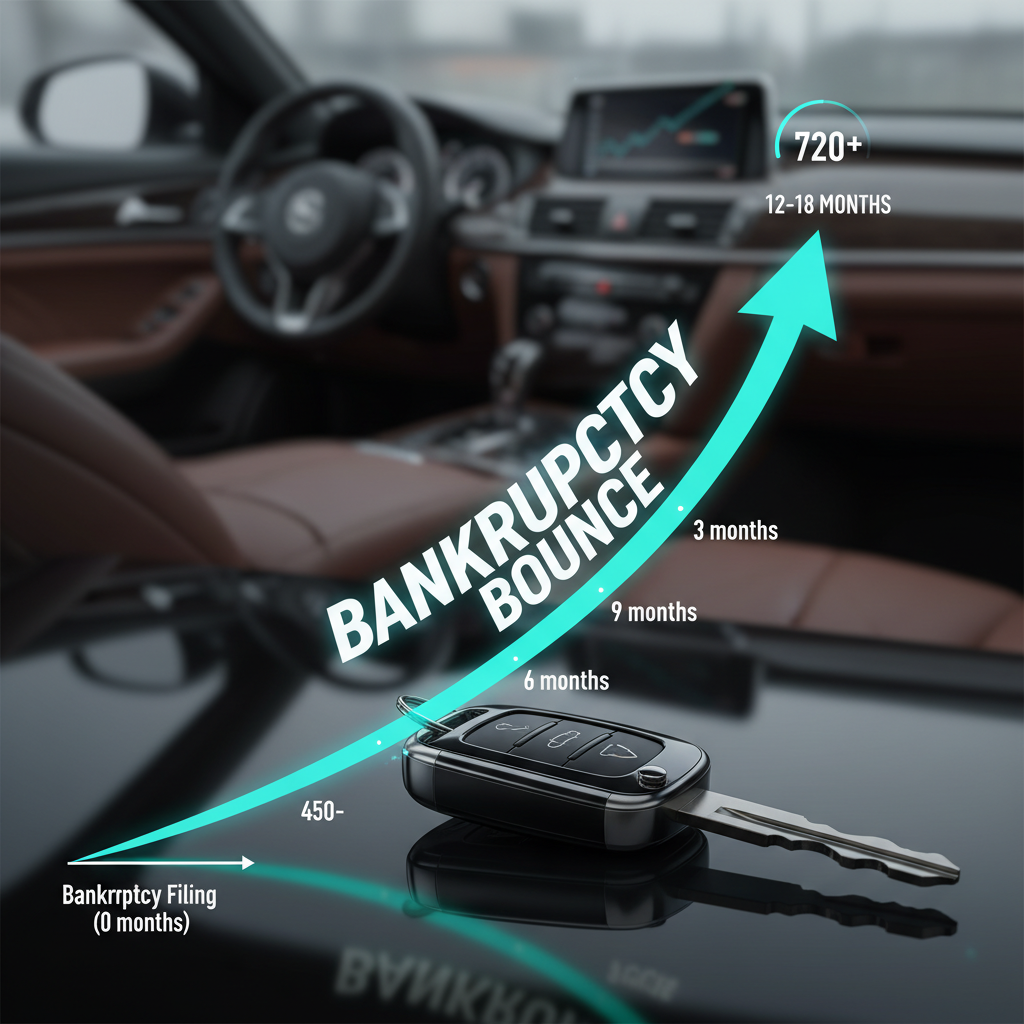 Unlock the Hidden ‘Bankruptcy Bounce’: Score Epic Auto Loan Deals Before Your Credit Peak Slips Away!